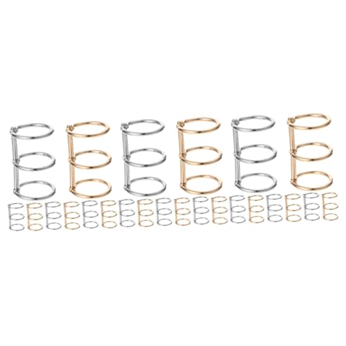OSALADI 3 Sätze Löad-blatt-ringwerkzeug Ringordner Für Lose Blätter Ringe Für Papier Kleine Binderinge Bindung Bindemittel Schlüssel Lose Blattringe Legierung 8 Stück * 3 OSALADI 3 Sätze Löad-blatt-ringwerkzeug Ringordner Für Lose Blätter Ringe Für Papier Kleine Binderinge Bindung Bindemittel Schlüssel Lose Blattringe Legierung 8 Stück * 3 von OSALADI