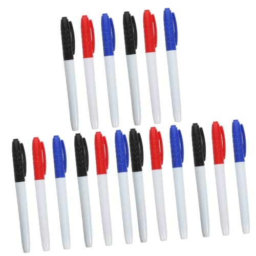 OSALADI 3 Sätze Magnetische Whiteboard Marker Abwischbare Stifte Mit Feiner Spitze Für Schule Büro Und Kreative Anwendungen 6 Stück * 3 OSALADI 3 Sätze Magnetische Whiteboard Marker Abwischbare Stifte Mit Feiner Spitze Für Schule Büro Und Kreative Anwendungen 6 Stück * 3 von OSALADI