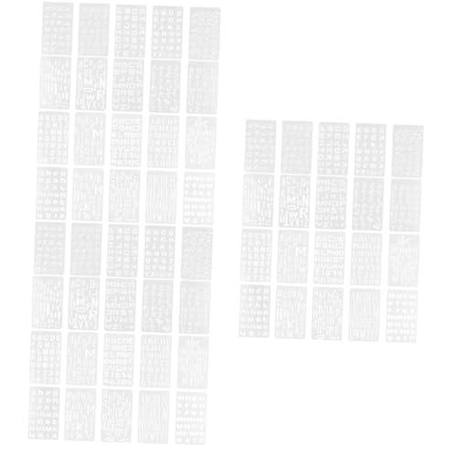 OSALADI 3 Sätze Malvorlage Empfindlich Journal -schablone Zeichnung Schriftzeichen Filigrane Buchstabenschablonen Dekorative Malschablonen Das Haustier Weiß 20 Blätter * 3 OSALADI 3 Sätze Malvorlage Empfindlich Journal -schablone Zeichnung Schriftzeichen Filigrane Buchstabenschablonen Dekorative Malschablonen Das Haustier Weiß 20 Blätter * 3 von OSALADI