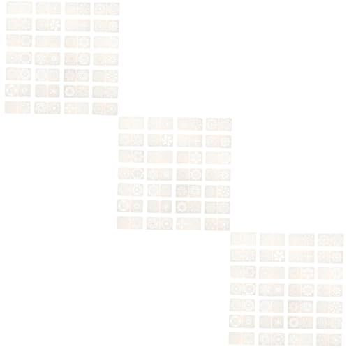 OSALADI 3 Sätze Mandala Malvorlagen Wiederverwendbare Schablonen Für Scrapbooking Und Bastelprojekte Kreative Designs Für Wanddekoration Und Kunsthandwerk 56 Stück * 3 von OSALADI