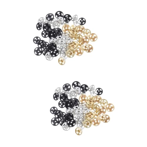 OSALADI 3 Sätze Mini Druckknöpfe Mini Knöpfe Druckknöpfe Silber Puppe Kleine Knöpfe Zum Basteln Herstellen Von Kleidung Knöpfe Goldknöpfe Kleine Knöpfe Bunte 30 Stück * 3 von OSALADI
