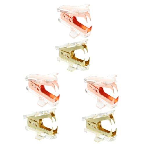 OSALADI 3 Sätze Mini Heftklammern Entferner Tragbarer Klammerzieher Roségold Und Heftklammer Abzieher Für Büro Und Zuhause Leicht Handlich Hochwertige Büroaccessoires 2 Stücke * 3 OSALADI 3 Sätze Mini Heftklammern Entferner Tragbarer Klammerzieher Roségold Und Heftklammer Abzieher Für Büro Und Zuhause Leicht Handlich Hochwertige Büroaccessoires 2 Stücke * 3 von OSALADI
