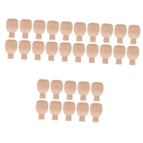 OSALADI 3 Sätze Mini Holz Weinflasche Blanko Flasche Zum Basteln Diy Dekoration Beech Material Für Kreative Projekte Schule Hochzeiten Und Feste 10 Stück * 3 von OSALADI