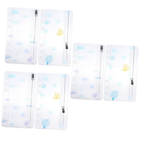 OSALADI 3 Sätze Ocean Series Handbuch Buchzubehör Tasche Reißverschluss Binder Visitenkarte Reißverschlusstasche Reißverschlusstasche Für Scrapbooking Bindertaschen 2 Stück * 3 OSALADI 3 Sätze Ocean Series Handbuch Buchzubehör Tasche Reißverschluss Binder Visitenkarte Reißverschlusstasche Reißverschlusstasche Für Scrapbooking Bindertaschen 2 Stück * 3 von OSALADI