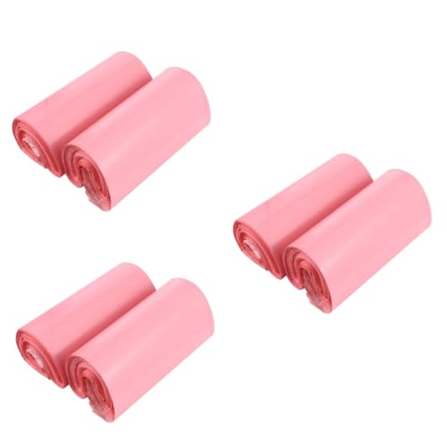 OSALADI 3 Sätze Rosa Aufkleber Für Kuriertaschenfänger Reißfeste Versandtaschen Verpackung Für Kleinunternehmen Müllversand Durchsichtige Kleine Gepolsterte Umschläge 200 Stück * 3 von OSALADI