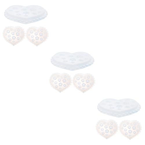 OSALADI 3 Sätze Rosenschimmel Herstellung Für Halskettenform Aus Harz Halsketten-anhängerform Aus Epoxidharz Schmuckform Ornament Silikonform Kieselgel 3 Stück * 3 OSALADI 3 Sätze Rosenschimmel Herstellung Für Halskettenform Aus Harz Halsketten-anhängerform Aus Epoxidharz Schmuckform Ornament Silikonform Kieselgel 3 Stück * 3 von OSALADI