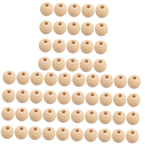 OSALADI 3 Sätze Runde Holzperlen Diy Schmuckperlen Für Armbänder Bastelprojekte Naturholz Spacer Beads Mit Schraubengewinde Für Kreative Designs 50 Stück * 3 OSALADI 3 Sätze Runde Holzperlen Diy Schmuckperlen Für Armbänder Bastelprojekte Naturholz Spacer Beads Mit Schraubengewinde Für Kreative Designs 50 Stück * 3 von OSALADI