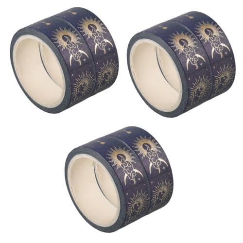 OSALADI 3 Sätze Scrapbooking -vorräte Papier Lieferungen Band Sammelalbum Streifen Dekorative Klebebänder Aufkleber Zum Basteln Scrapbooking Tape Blue 2 Rollen * 3 OSALADI 3 Sätze Scrapbooking -vorräte Papier Lieferungen Band Sammelalbum Streifen Dekorative Klebebänder Aufkleber Zum Basteln Scrapbooking Tape Blue 2 Rollen * 3 von OSALADI