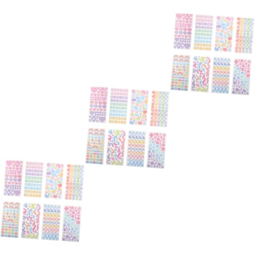 OSALADI 3 Sätze Selbstklebende Aufkleber Farbige Fantasie Serie Für Diy Dekoration Vielseitige Pet Decals Für Scrapbooking Karten Etiketten Und Geschenkverpackungen 8 Blätter * 3 OSALADI 3 Sätze Selbstklebende Aufkleber Farbige Fantasie Serie Für Diy Dekoration Vielseitige Pet Decals Für Scrapbooking Karten Etiketten Und Geschenkverpackungen 8 Blätter * 3 von OSALADI