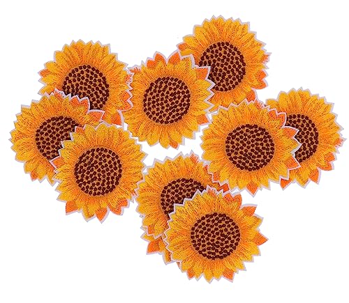 OSALADI 3 Sätze Sonnenblumen Stickers Umweltfreundliche Patches Praktische Applikationen Für Kleidung Jeans Und Taschen Langlebig Farbenfroh Zum Reparieren Dekorieren 10 Stück * 3 OSALADI 3 Sätze Sonnenblumen Stickers Umweltfreundliche Patches Praktische Applikationen Für Kleidung Jeans Und Taschen Langlebig Farbenfroh Zum Reparieren Dekorieren 10 Stück * 3 von OSALADI