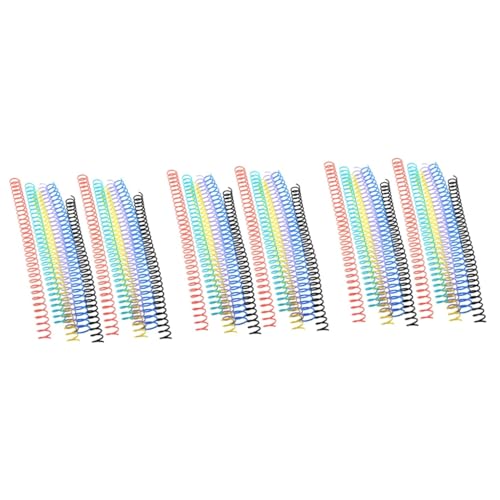 OSALADI 3 Sätze Spulenbuch Abnehmbare Bindemittelringe Buchbinderbedarf Spiralen Zum Binden Von Notizbüchern Buchspulen Binden Bindungsspulen Aktenordner Kreise Lose Plastik 12 Stücke * 3 OSALADI 3 Sätze Spulenbuch Abnehmbare Bindemittelringe Buchbinderbedarf Spiralen Zum Binden Von Notizbüchern Buchspulen Binden Bindungsspulen Aktenordner Kreise Lose Plastik 12 Stücke * 3 von OSALADI