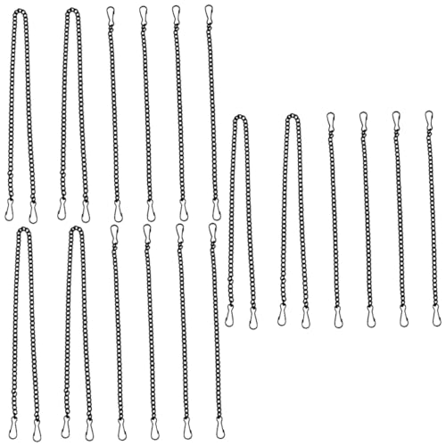 OSALADI 3 Sätze Tag-Kette Pflanzenhaken Kette Zum Aufhängen Von Pflanzen Gartenkette Gartenhaken Zum Aufhängen Pflanzenhalterhaken Hängende Kette Ketten Modern Eisen Schwarz 6 Stücke * 3 OSALADI 3 Sätze Tag-Kette Pflanzenhaken Kette Zum Aufhängen Von Pflanzen Gartenkette Gartenhaken Zum Aufhängen Pflanzenhalterhaken Hängende Kette Ketten Modern Eisen Schwarz 6 Stücke * 3 von OSALADI