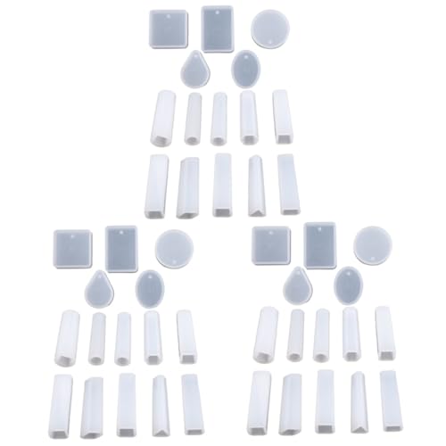 OSALADI 3 Sätze Teiliges Silikonformen Set für Schmuckherstellung Diy Anhänger Ohrringe und Accessoires Hochwertige Epoxidharzformen für Kreative Bastelprojekte OSALADI 3 Sätze Teiliges Silikonformen Set für Schmuckherstellung Diy Anhänger Ohrringe und Accessoires Hochwertige Epoxidharzformen für Kreative Bastelprojekte von OSALADI