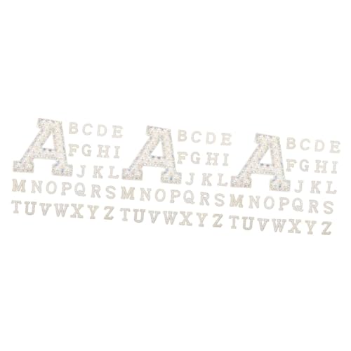 OSALADI 3 Sätze Teiliges Strass Buchstaben Patches Aufbügelbare Buchstaben Für Kleidung Hüte Und Taschen Für Diy Deko Und Reparaturen 26 Stücke * 3 OSALADI 3 Sätze Teiliges Strass Buchstaben Patches Aufbügelbare Buchstaben Für Kleidung Hüte Und Taschen Für Diy Deko Und Reparaturen 26 Stücke * 3 von OSALADI