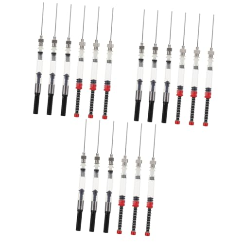 OSALADI 3 Sätze Tintenabsorber Für Füllfederhalter Nachfüllrohr Und Geeignet Für Ergonomisch Praktisch Und Leicht Rot Und Schwarz 6 Stücke * 3 OSALADI 3 Sätze Tintenabsorber Für Füllfederhalter Nachfüllrohr Und Geeignet Für Ergonomisch Praktisch Und Leicht Rot Und Schwarz 6 Stücke * 3 von OSALADI