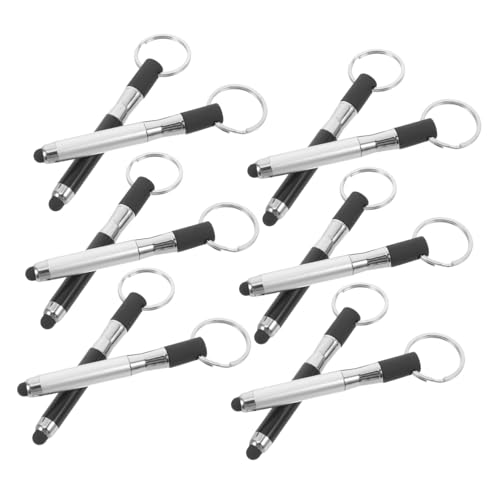 OSALADI 3 Sätze Touchscreen-kugelschreiber-schlüsselanhänger Touchscreen-stift Kette Stift Schlüsselanhänger Tipp Bleistift-schlüsselanhänger Schlüsselbundstift Black Plastik 12 Stück * 3 OSALADI 3 Sätze Touchscreen-kugelschreiber-schlüsselanhänger Touchscreen-stift Kette Stift Schlüsselanhänger Tipp Bleistift-schlüsselanhänger Schlüsselbundstift Black Plastik 12 Stück * 3 von OSALADI