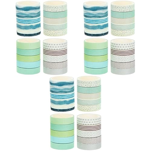 OSALADI 3 Sätze Washi Tape Dekoratives Klebeband Für Journaling Scrapbooking Und Diy Projekte Box Boxen Zubehör Für Bastelenthusiasten 20 Rollen * 3 von OSALADI