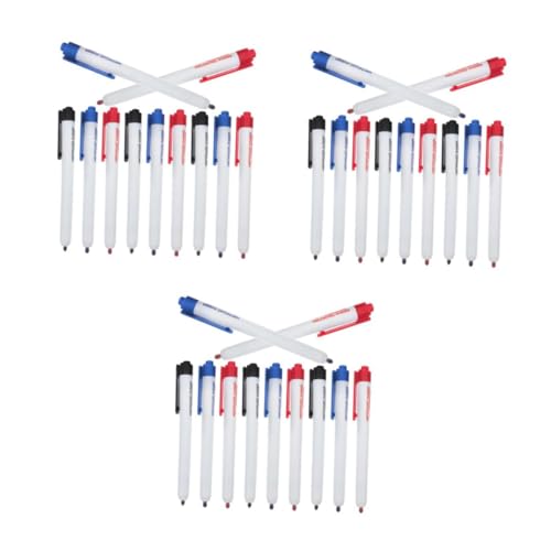 OSALADI 3 Sätze Whiteboard -marker Löschbar Markierungen Tafel Klassenzimmer Wischen Weißes Brett Textmarker Trocken Abwischbare Whiteboard-marker Block Planke 12 Stück * 3 OSALADI 3 Sätze Whiteboard -marker Löschbar Markierungen Tafel Klassenzimmer Wischen Weißes Brett Textmarker Trocken Abwischbare Whiteboard-marker Block Planke 12 Stück * 3 von OSALADI