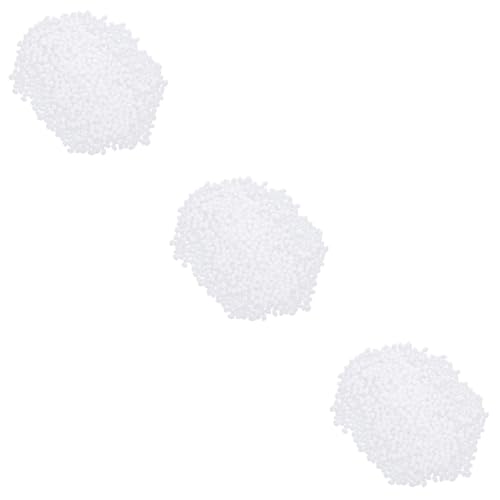OSALADI 3 Stück 1 Freies Harz Tonperlen Modellieren formbar Kunststoffperlen schmelzen Polymorphe Kunststoffperle Polymorphe Perle Pelletform Plastikpellets kleine Perlen schmelzende Perle von OSALADI