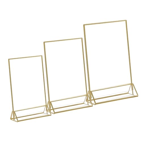 OSALADI 3 Stück Acrylstandkarte Anzeige Tischmenühalter für Karten Kartenhalter Ausstellungsstand Zeigen Kartenständer Präsentationsständer aus Metall Halter für Tischmenüs Transparent OSALADI 3 Stück Acrylstandkarte Anzeige Tischmenühalter für Karten Kartenhalter Ausstellungsstand Zeigen Kartenständer Präsentationsständer aus Metall Halter für Tischmenüs Transparent von OSALADI