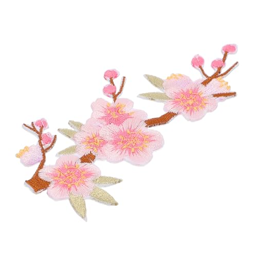 OSALADI 3 Stück Bestickte Pflaumenblüten Kleidungsflicken Teiliges zum Aufbügeln Leichte DIY Stoffapplikationen für Kreative Kleidung Dekoration und Reparatur Edles Design Einfache OSALADI 3 Stück Bestickte Pflaumenblüten Kleidungsflicken Teiliges zum Aufbügeln Leichte DIY Stoffapplikationen für Kreative Kleidung Dekoration und Reparatur Edles Design Einfache von OSALADI