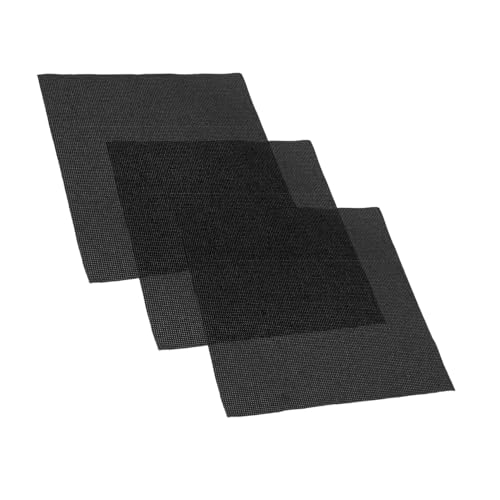 OSALADI 3 Stück Besticktes Tuch Netzstoff Kreuzstoff Nähzubehör Sticktuch Stickerei- Stickstoff Stickerei Stoff Stoffstickmaschine Polyester Baumwolle Black OSALADI 3 Stück Besticktes Tuch Netzstoff Kreuzstoff Nähzubehör Sticktuch Stickerei- Stickstoff Stickerei Stoff Stoffstickmaschine Polyester Baumwolle Black von OSALADI