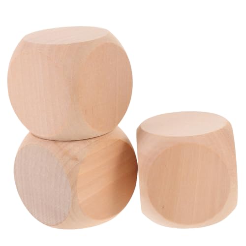 OSALADI 3 Stück Blanko Holzwürfel Unlackiert Blankowürfel Brettspiel Blanko Brettspiel Zubehör Spielwürfel Blanko Blöcke Bastelwürfel Spiel DIY Würfel Würfel Spielzeugwürfel OSALADI 3 Stück Blanko Holzwürfel Unlackiert Blankowürfel Brettspiel Blanko Brettspiel Zubehör Spielwürfel Blanko Blöcke Bastelwürfel Spiel DIY Würfel Würfel Spielzeugwürfel von OSALADI
