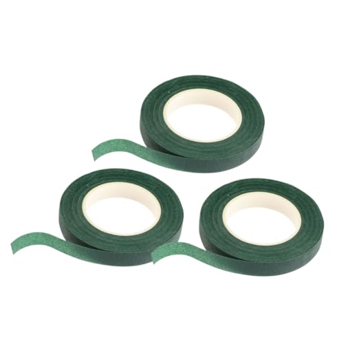 OSALADI 3 Stück Blumenstrauß Klebeband Grün Blumendekorationen Blumenband Für Frische Blumen Riemen Kunsthandwerk Bindung Grünpflanzenarrangements Floristen Hochzeit Gummibasis OSALADI 3 Stück Blumenstrauß Klebeband Grün Blumendekorationen Blumenband Für Frische Blumen Riemen Kunsthandwerk Bindung Grünpflanzenarrangements Floristen Hochzeit Gummibasis von OSALADI