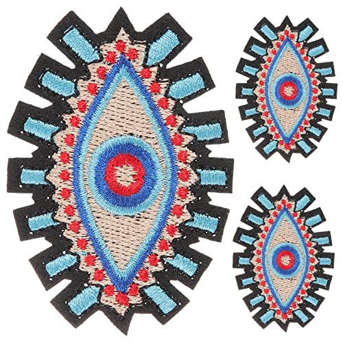 OSALADI 3 Stück DIY Bügelflicken Auge Aufnäher Kleine Kleidungspatches für Jacken Hüte Taschen Bunte Alien Augen Stickapplikationen Einfache Anbringung Handwerksdeko OSALADI 3 Stück DIY Bügelflicken Auge Aufnäher Kleine Kleidungspatches für Jacken Hüte Taschen Bunte Alien Augen Stickapplikationen Einfache Anbringung Handwerksdeko von OSALADI