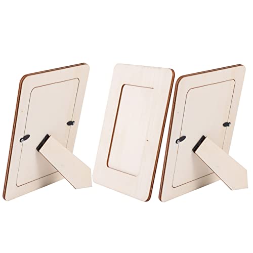 OSALADI 3 Stück Diy Holz Bilderrahmen Unbemalte Malrahmen Hochwertigem Holz für Kreative Projekte für Bastelarbeiten Rechteckige Fotorahmen OSALADI 3 Stück Diy Holz Bilderrahmen Unbemalte Malrahmen Hochwertigem Holz für Kreative Projekte für Bastelarbeiten Rechteckige Fotorahmen von OSALADI