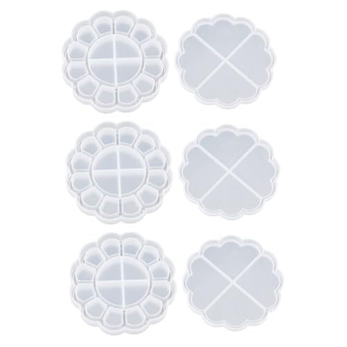 OSALADI 3 Stück Diy Silikon Blumen Aufbewahrungsbox Form mit Deckel Wiederverwendbare Epoxidharz Gießform für Handarbeiten und Kreative Projekte für Schmuck und Bastelbedarf OSALADI 3 Stück Diy Silikon Blumen Aufbewahrungsbox Form mit Deckel Wiederverwendbare Epoxidharz Gießform für Handarbeiten und Kreative Projekte für Schmuck und Bastelbedarf von OSALADI
