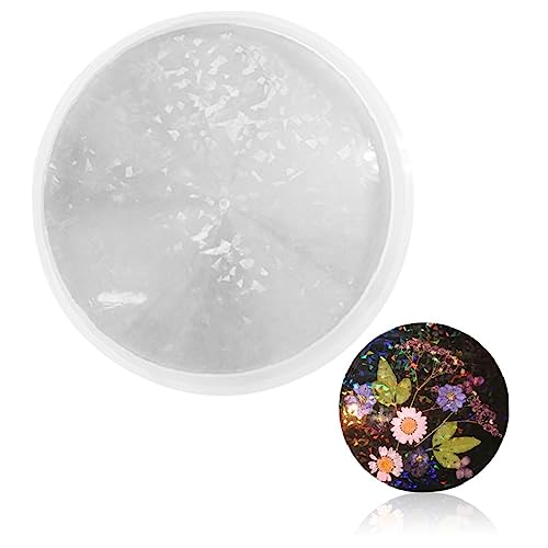 OSALADI 3 Stück Diy Silikon Untersetzer Gießform für Epoxidharz Runde Kuppel Silikonform für Kreative Bastelarbeiten Langlebig und Einfach zu Entformen für Personalisierte Untersetzer und von OSALADI