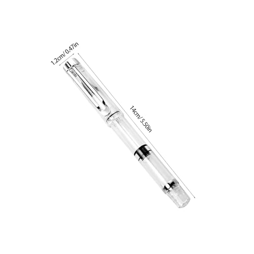 OSALADI 3 Stück Füllfederhalter Pinselstifte Nachfüllbare Kalligraphie Brush Pens Transparent Kunststoff Für Aquarell Malerei Zeichnen Schreiben Anfänger Künstler von OSALADI