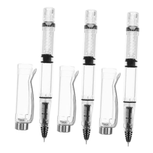 OSALADI 3 Stück Gel Stift Füllfederhalter Zum Schreiben Einziehbarer Stift Einziehbarer Füllfederhalter Stift Nachfüllen Ballpunktstifte Einziehbare Füllfederhalter Füller Black Plastik OSALADI 3 Stück Gel Stift Füllfederhalter Zum Schreiben Einziehbarer Stift Einziehbarer Füllfederhalter Stift Nachfüllen Ballpunktstifte Einziehbare Füllfederhalter Füller Black Plastik von OSALADI