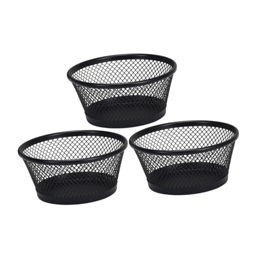 OSALADI 3 Stück Mesh Papierclip Halter Praktischer Organizer für Schreibtisch Stapelbar Aufbewahrungslösung für Bürobedarf für Büroklammern Reißzwecken und OSALADI 3 Stück Mesh Papierclip Halter Praktischer Organizer für Schreibtisch Stapelbar Aufbewahrungslösung für Bürobedarf für Büroklammern Reißzwecken und von OSALADI