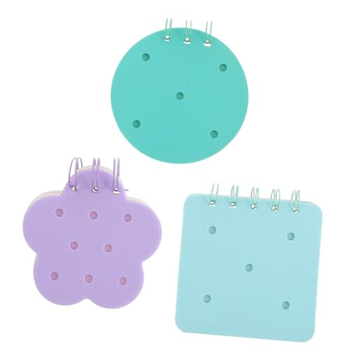 OSALADI 3 Stück Niedliche Mini Notizblöcke mit DIY Kunststoffhülle Tragbare Kleine Pocket Notepads für Schule Büro Kreatives Schreiben und Tägliche Notizen Praktische Organisationshilfe OSALADI 3 Stück Niedliche Mini Notizblöcke mit DIY Kunststoffhülle Tragbare Kleine Pocket Notepads für Schule Büro Kreatives Schreiben und Tägliche Notizen Praktische Organisationshilfe von OSALADI