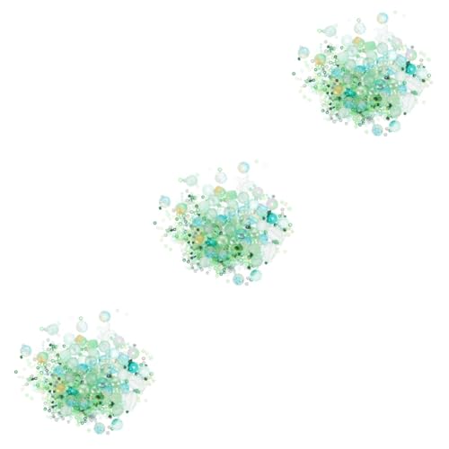 OSALADI 3 Stück Pastellfarben Glasperlen Diy Bastelperlen für Schmuckherstellung Armbandperlen für Kreative Projekte und von OSALADI