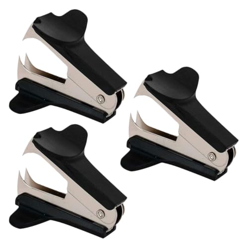 OSALADI 3 Stück Praktischer Heftklammerentferner Leichtes Staple Removal Tool Leises Entfernen ohne Papierbeschädigung für Büro Schule und Zuhause Handlich und Einsetzbar OSALADI 3 Stück Praktischer Heftklammerentferner Leichtes Staple Removal Tool Leises Entfernen ohne Papierbeschädigung für Büro Schule und Zuhause Handlich und Einsetzbar von OSALADI