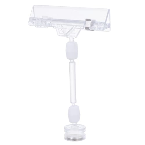 OSALADI 3 Stück Preisetikettenhalter Stabile Preisetiketten Clips für Geschäfte Supermärkte und Ausstellungen Transparente Etiketten Clips mit Starkem Magnet für Vielseitige Anwendungen OSALADI 3 Stück Preisetikettenhalter Stabile Preisetiketten Clips für Geschäfte Supermärkte und Ausstellungen Transparente Etiketten Clips mit Starkem Magnet für Vielseitige Anwendungen von OSALADI