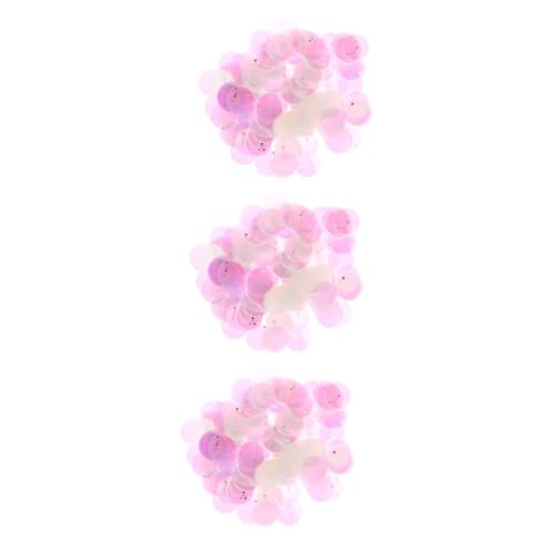 OSALADI 3 Stück Runde Pailletten Kunststoff Packung Rosa für Diy Bastelarbeiten Bekleidung und Taschen Vielseitig Einsetzbar für Dekoration und Handarbeit OSALADI 3 Stück Runde Pailletten Kunststoff Packung Rosa für Diy Bastelarbeiten Bekleidung und Taschen Vielseitig Einsetzbar für Dekoration und Handarbeit von OSALADI
