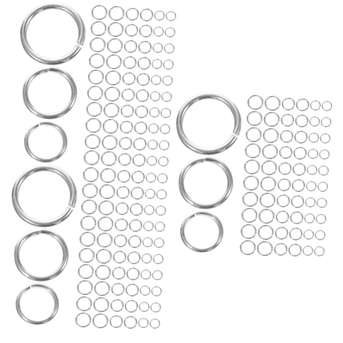 OSALADI 3 Stück Silber Sprungringe für Schmuckherstellung Diy Armbänder Schlüsselanhänger Hochwertige Zubehörteile für Projekte OSALADI 3 Stück Silber Sprungringe für Schmuckherstellung Diy Armbänder Schlüsselanhänger Hochwertige Zubehörteile für Projekte von OSALADI