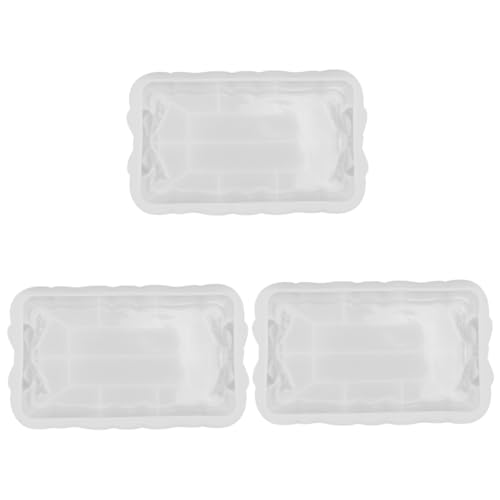 OSALADI 3 Stück Silicone Tray Mold für Epoxidharz DIY Aufbewahrungsschale mit Schleifenmotiv Wiederverwendbare Gießform für Schmuck und Projekte für Heimdekoration und OSALADI 3 Stück Silicone Tray Mold für Epoxidharz DIY Aufbewahrungsschale mit Schleifenmotiv Wiederverwendbare Gießform für Schmuck und Projekte für Heimdekoration und von OSALADI