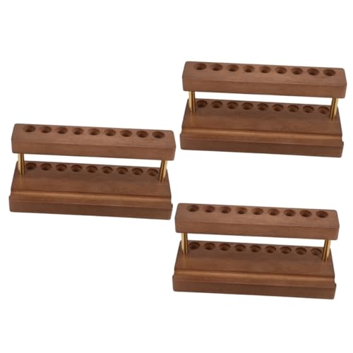 OSALADI 3 Stück Stifthalter aus massivem Holz Acrylfarbenhalter Farborganisator und Aufbewahrung Aufbewahrungsregal für Acrylfarbe Farbregal Acrylfarben-Organizer Metall Kaffee OSALADI 3 Stück Stifthalter aus massivem Holz Acrylfarbenhalter Farborganisator und Aufbewahrung Aufbewahrungsregal für Acrylfarbe Farbregal Acrylfarben-Organizer Metall Kaffee von OSALADI