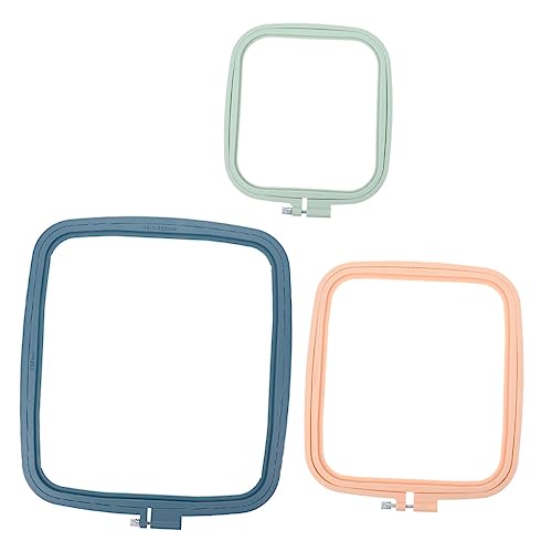 OSALADI 3 Stück Teiliges Abs Stickrahmen für Kreuzstich Verstellbare Diy Stickringe Verschiedenen für Handarbeiten Langlebig und Farbecht OSALADI 3 Stück Teiliges Abs Stickrahmen für Kreuzstich Verstellbare Diy Stickringe Verschiedenen für Handarbeiten Langlebig und Farbecht von OSALADI