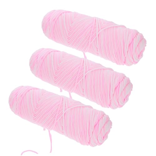 OSALADI 3 Stück Teiliges Baumwollgarn Pastellfarben für Häkeln und Stricken für Handarbeiten Bekleidung und Dekoration Hautfreundlich und Langlebig Schals Mützen und Mehr OSALADI 3 Stück Teiliges Baumwollgarn Pastellfarben für Häkeln und Stricken für Handarbeiten Bekleidung und Dekoration Hautfreundlich und Langlebig Schals Mützen und Mehr von OSALADI