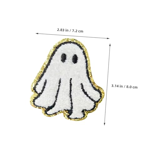 OSALADI 3 Stück Teiliges Halloween Bügelbild Patches aus Hochwertiger Stickerei Waschbare Stoffapplikationen mit für Kleidung Jeans Jacken Hüte und Schuhe OSALADI 3 Stück Teiliges Halloween Bügelbild Patches aus Hochwertiger Stickerei Waschbare Stoffapplikationen mit für Kleidung Jeans Jacken Hüte und Schuhe von OSALADI