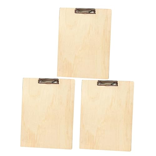OSALADI 3 Stück Teiliges Holz Zeichenbrett mit Starkem Clip Multifunktionales Skizzenbrett für Künstler Schüler und Kreative Arbeiten OSALADI 3 Stück Teiliges Holz Zeichenbrett mit Starkem Clip Multifunktionales Skizzenbrett für Künstler Schüler und Kreative Arbeiten von OSALADI