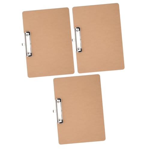OSALADI 3 Stück Teiliges Multifunktionales Klemmbrett Querformat Schreibbrett mit Stabilem Hartfaserplatten Gehäuse Praktisches Schreibunterlage Büro Restaurant Dokumenten organizer OSALADI 3 Stück Teiliges Multifunktionales Klemmbrett Querformat Schreibbrett mit Stabilem Hartfaserplatten Gehäuse Praktisches Schreibunterlage Büro Restaurant Dokumenten organizer von OSALADI
