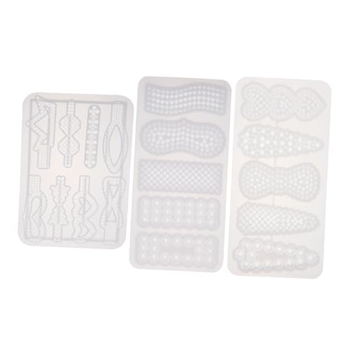OSALADI 3 Stück Teiliges Silikon Haarnadel Gießform für Diy Schmuckherstellung Einfache Handhabung Leicht zu Entformen für Bastler und Haaraccessoires OSALADI 3 Stück Teiliges Silikon Haarnadel Gießform für Diy Schmuckherstellung Einfache Handhabung Leicht zu Entformen für Bastler und Haaraccessoires von OSALADI