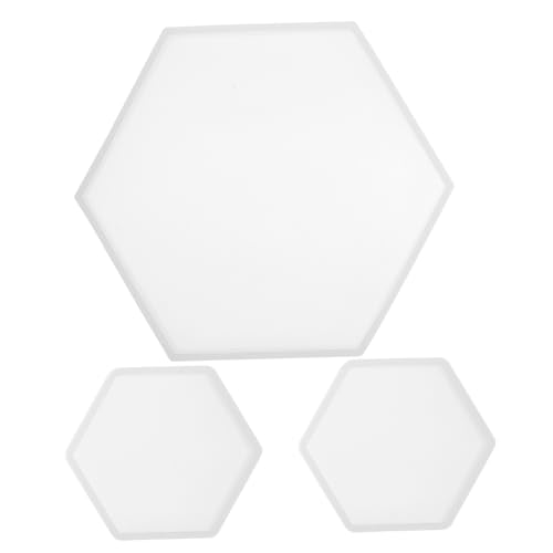 OSALADI 3 Stück Teiliges Silikonform Hexagon Gießform für Epoxidharz DIY Schmuckherstellung Transparent Langlebig Flexibel Wiederverwendbar OSALADI 3 Stück Teiliges Silikonform Hexagon Gießform für Epoxidharz DIY Schmuckherstellung Transparent Langlebig Flexibel Wiederverwendbar von OSALADI